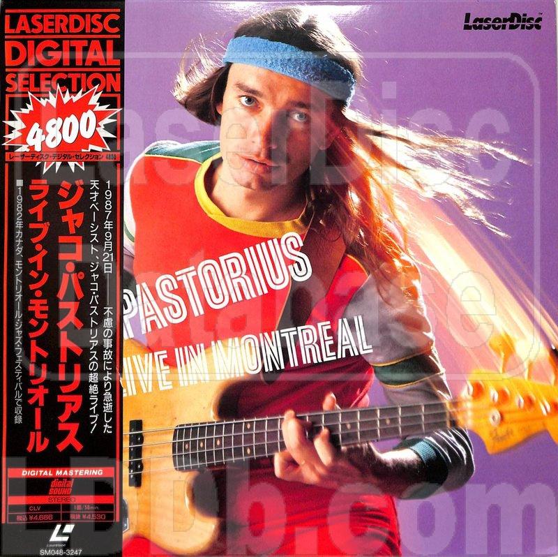 Laserdisc Database Jaco Pastorius Live In Montreal [sm048 3247]