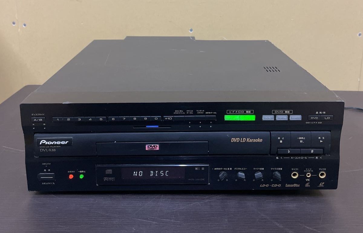 LaserDisc Database - Hardware - Pioneer - DVL-K88 (new logo)