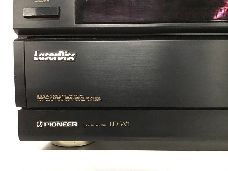 高品質の激安 pioneer LD PLAYER LDーW1 LDプレーヤー - drinkscene.com.au