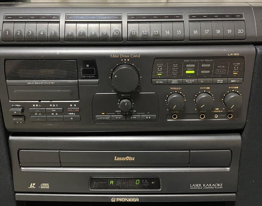 PIONEER レーザーカラオケ LK-80 - 和歌山県のスポーツ